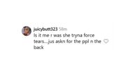 A social media user reacts (Image via Instagram/@hollywoodunlocked)